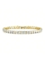 PULSEIRA CRAVEJADA (4MM) - 20CM - BANHADA NO OURO 18K - comprar online