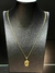 CORRENTE CARTIE CADEADO (1,5mm) - 70cm + PINGENTE FACE DE CRISTO - BANHADO A OURO 18K - comprar online