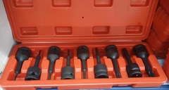 Soquetes intercambiáveis torx - 9pcs