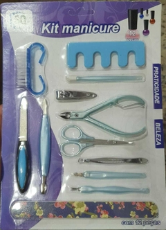 Kit Manicure 12 peças