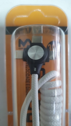 Cabo USB Espiral 3 Em 1 MAX-32 - MaxMidia - comprar online