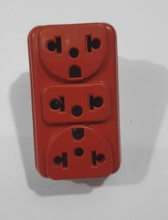 Adaptador 3 Saídas Deslocado – 10 e 20 Amperes - P008C