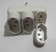 Adaptador Benjamim 3 Saídas – 10 Amperes – Casulo Móvel - P003 na internet