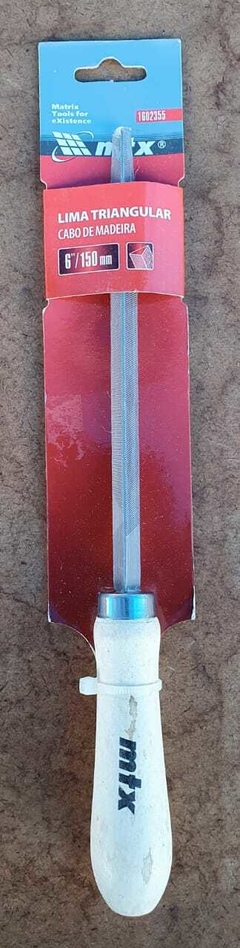 Lima Triangular Murça 6 Pol. 150 MM Cabo Madeira - comprar online