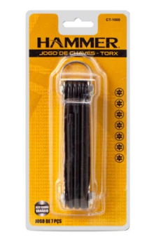 Jogo Canivete Perfil Torx T10 A T40 7 Peças - comprar online