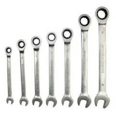 Jogo De Chave Combinada Catraca 8-19mm 7pçs - comprar online