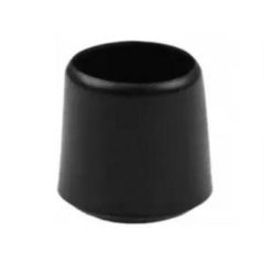 Sapata para Pés Cadeira e Mesa Borracha 7/8 Pol - Forsan