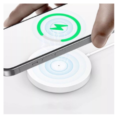 Carregador Magnético Sem Fio iPhone Magsafe 15W Carregamento Rápido na internet