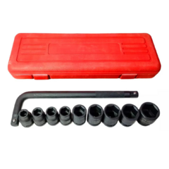 Chave Soquete Impacto 10-24mm Profissional Cromo 10pçs - Idea na internet