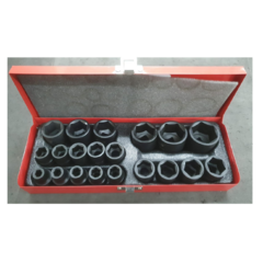 Chave Soquete Impacto 8-32mm Profissional Cromo 20pçs - Idea