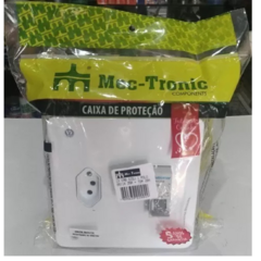 Caixa Disjuntor Embutir+disj Unipolar 25a+tomada 2p+t 20a - Mectronic - comprar online