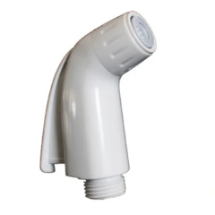 Gatilho P/ Ducha Higienica ABS Branca - Sorte Metais