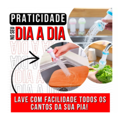 Bico Para Torneira Arejador Chuveirinho Cozinha (Azul) - Idea - comprar online