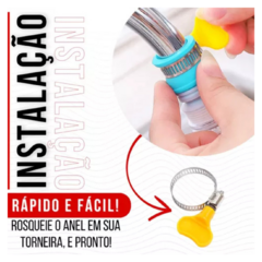 Bico Para Torneira Arejador Chuveirinho Cozinha (Azul) - Idea - JMS FERRAMENTAS