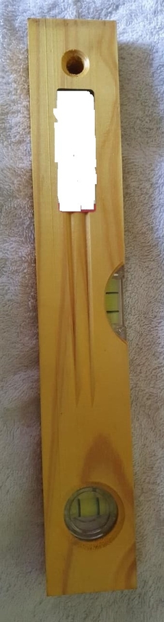 Nível de Madeira 12 Pol 30 cm 2 Bolhas - Max - comprar online