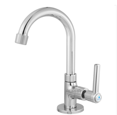 Torneira Lavatório Banheiro B. M. Metal Light 1195 C-72 ¼ Volta