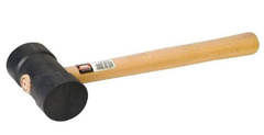 Martelo borracha 80 mm com cabo - Max Ferramentas