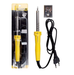 Ferro de Solda com Suporte Simples 100WTS 110V AR0240 Amarelo - StarTools