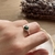 Anillo Royalty en Plata 925 Verde en internet