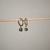 Aros Chamberi en Plata 925 Dorado/Verde