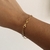 Pulsera Forcet en Plata 925 Dorada - comprar online