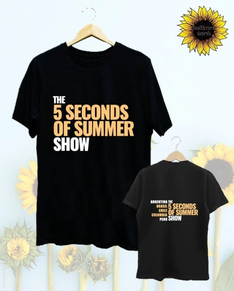 Remera The 5SOS Show Argentina 2023 II