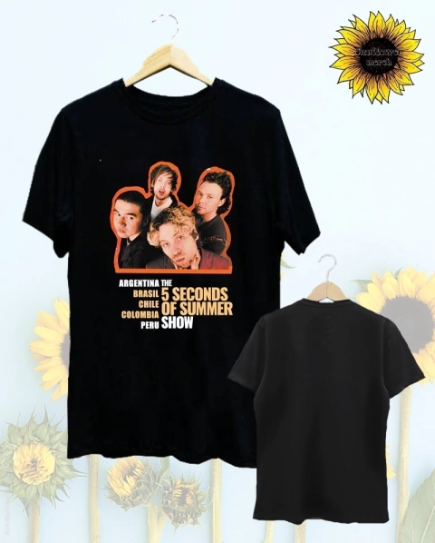 Remera The 5SOS Show Argentina 2023 III