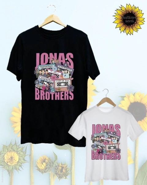 Remera Jonas Brothers Five Albums One Night Tour I - DTF