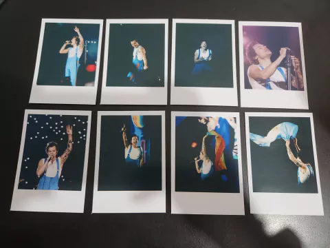 Pack Polaroids Harry Styles Argentina 3/12 2022