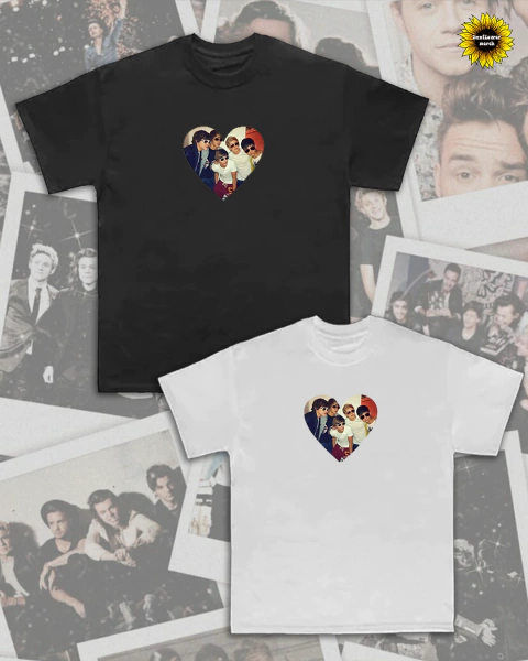 Remera One Direction Heart fetus - comprar online