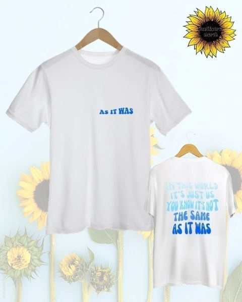 Remera Harry Styles As It Was Blue