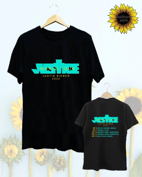 Remera Justin Bieber Argentina 2022 I