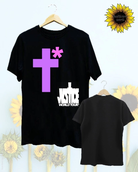 Remera Justin Bieber Justice Cross
