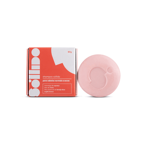 Shampoo em Barra Sóllido para Cabelos Normais e Secos 80g - comprar online