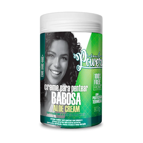 Creme para Pentear Soul Power Babosa Aloe Cream 800g