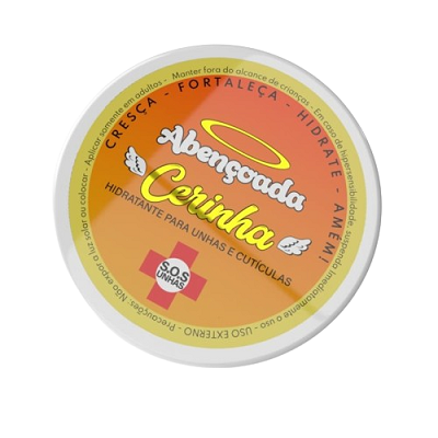 Cera Tratamento Unha S.O.S Abençoada Top Beauty 6g (Abençoada Cerinha)