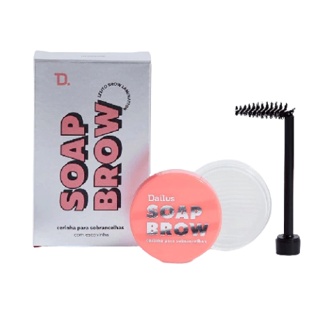Cerinha para Sobrancelha Incolor com Escovinha Soap Brow Dailus 7g