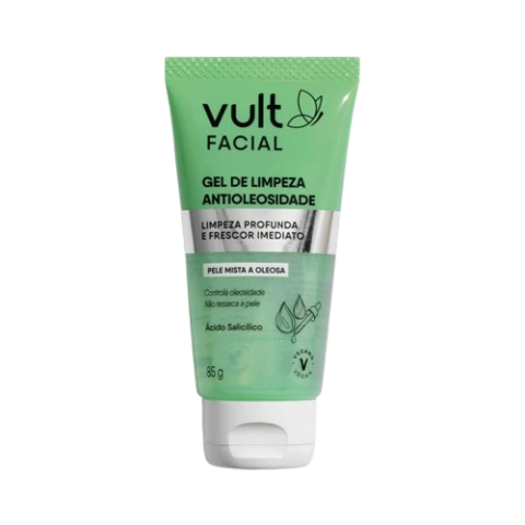Gel de Limpeza Facial Antioleosidade Vult