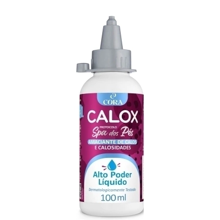 Amaciante de Calos e Calosidades Alto Poder Líquido Spa dos Pés Cora (Calox)