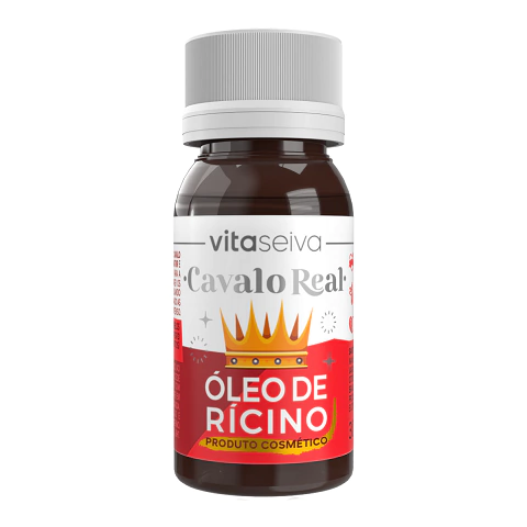 Óleo de Rícino Capilar Umectante Cavalo Real Vita Seiva 100% Puro 30ml