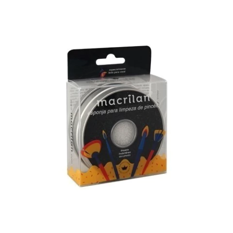 Esponja para Limpeza de Pincéis Macrilan