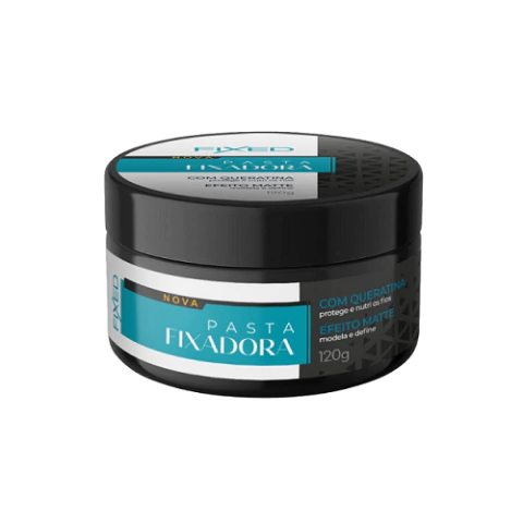 Pasta Fixadora Capilar Soft Matte com Queratina Fixed 120g