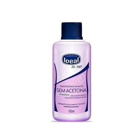 Removedor de Esmaltes Sem Acetona