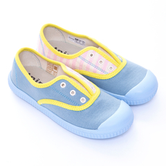 TÊNIS LADBROKE AZUL ROSA AMARELO K/T