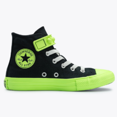 TENIS ALL STAR CA BUBBLE PRETO/VERDE NEON - comprar online