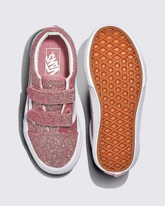 TÊNIS OLD SKOOL GLITTER ROSE - VOGA | SAPATOS INFANTIS