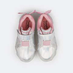TÊNIS LIZ LUZ PRATA B - VOGA | SAPATOS INFANTIS