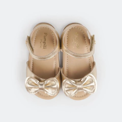 SANDÁLIA NANA DOURADO B - VOGA | SAPATOS INFANTIS