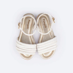 SANDÁLIA AURORA BRANCO K - VOGA | SAPATOS INFANTIS
