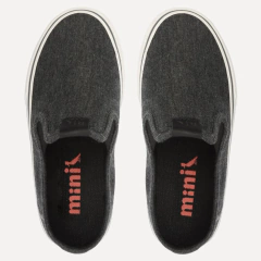 TÊNIS JOY PRETO MESCLA KID / TEEN - VOGA | SAPATOS INFANTIS